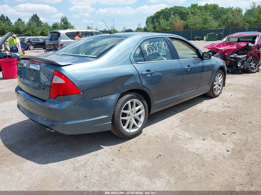 2012 FORD FUSION auction photo 4