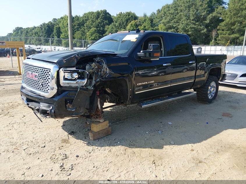 Vin: 1gt12ue82gf204634, lot: 46029640, gmc sierra 2500hd denali 20162