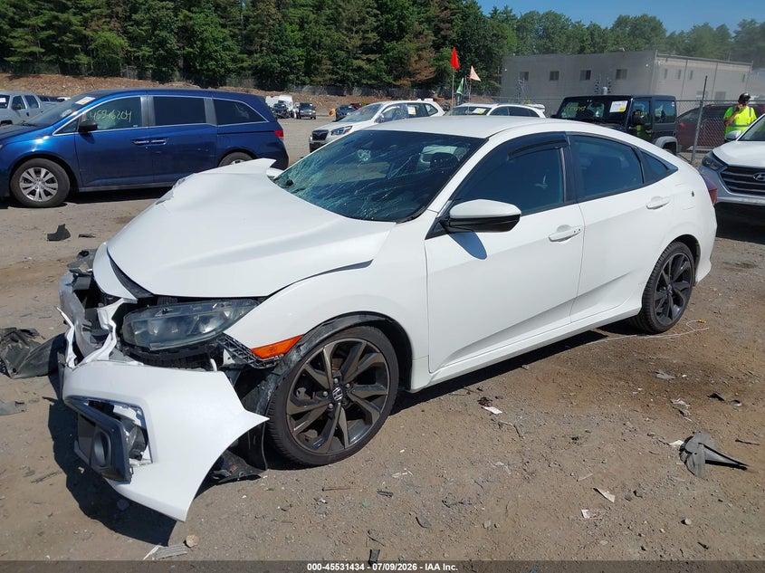 HONDA CIVIC 2019 VIN 2HGFC2F88KH501227