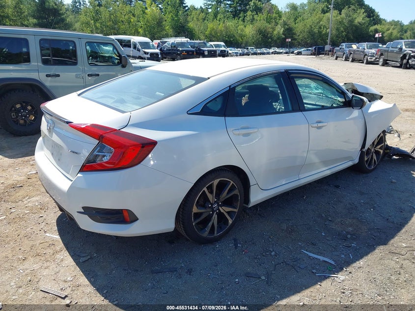 HONDA CIVIC 2019 VIN 2HGFC2F88KH501227
