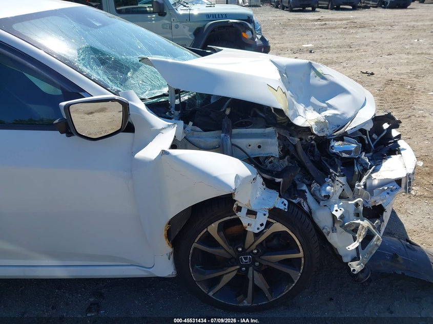 HONDA CIVIC 2019 VIN 2HGFC2F88KH501227