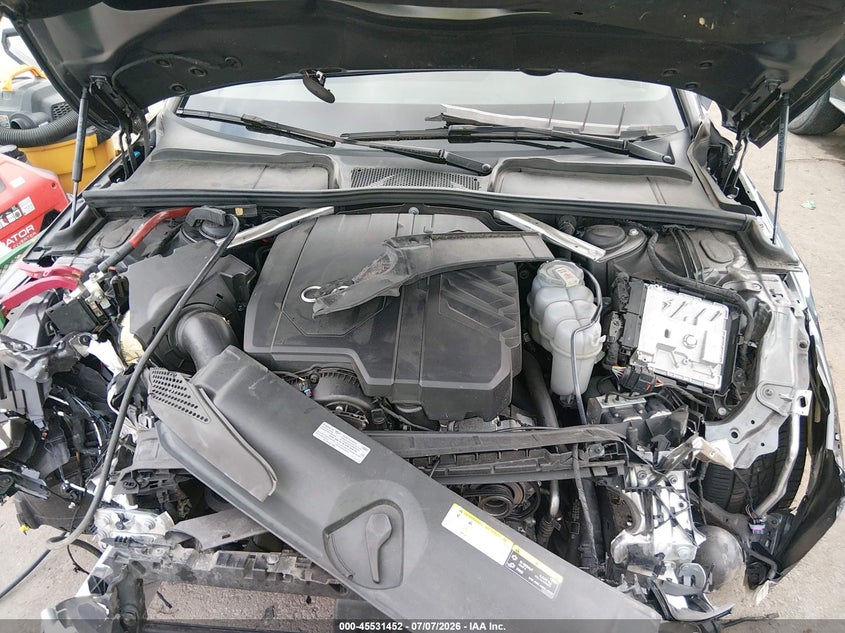 2023 Audi A4 Premium Plus 45 Tfsi S Line Quattro S Tronic VIN: WAUEAAF41PN017287 Lot: 45531452