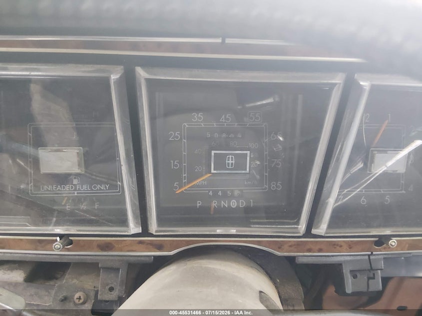 1985 Lincoln Town Car VIN: 1LNBP96FXFY694688 Lot: 45531466