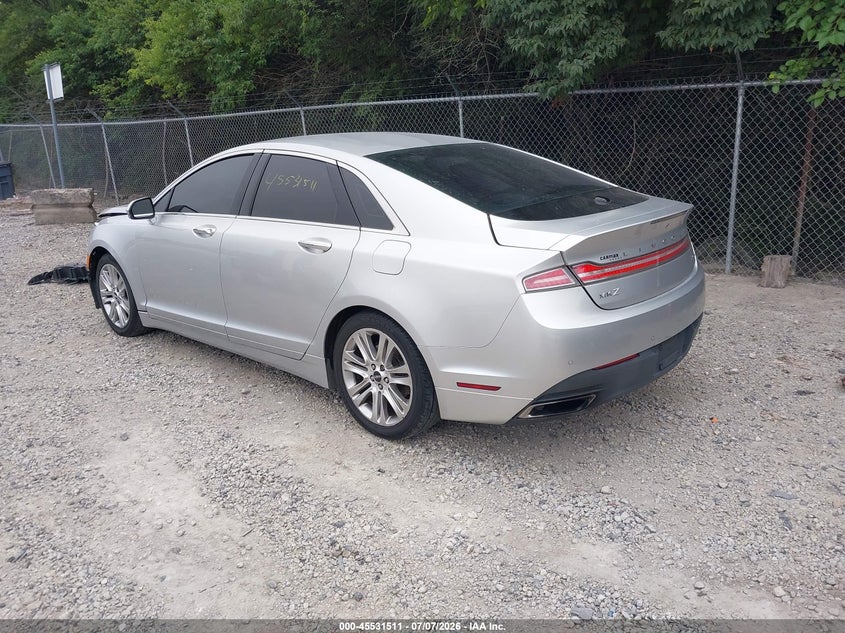 2015 LINCOLN MKZ auction photo 3
