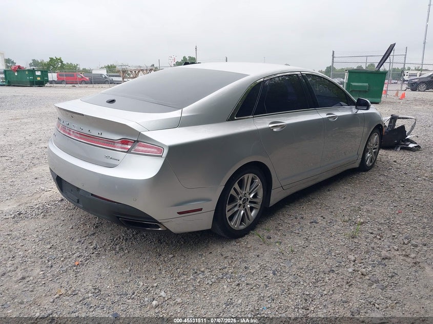 2015 LINCOLN MKZ auction photo 4