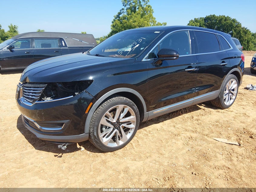 Vin: 2lmpj9jp0hbl24362, lot: 46029775, lincoln mkx black label 20172