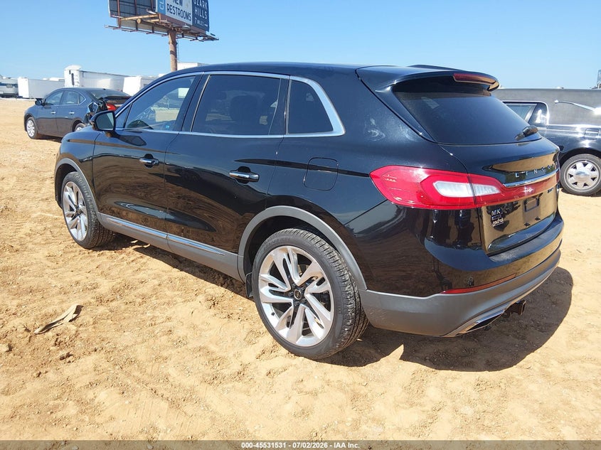 Vin: 2lmpj9jp0hbl24362, lot: 46029775, lincoln mkx black label 20173