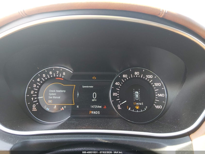 2017 LINCOLN MKX auction photo 7
