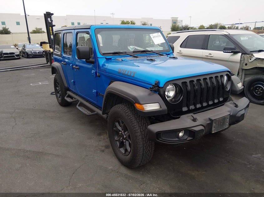2023 JEEP WRANGLER auction photo 1