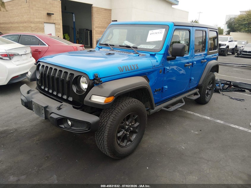 2023 JEEP WRANGLER auction photo 2