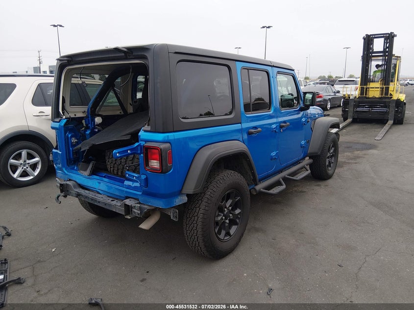 2023 JEEP WRANGLER auction photo 4