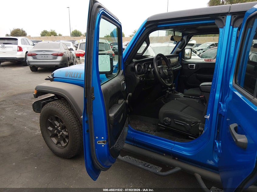 2023 JEEP WRANGLER auction photo 5