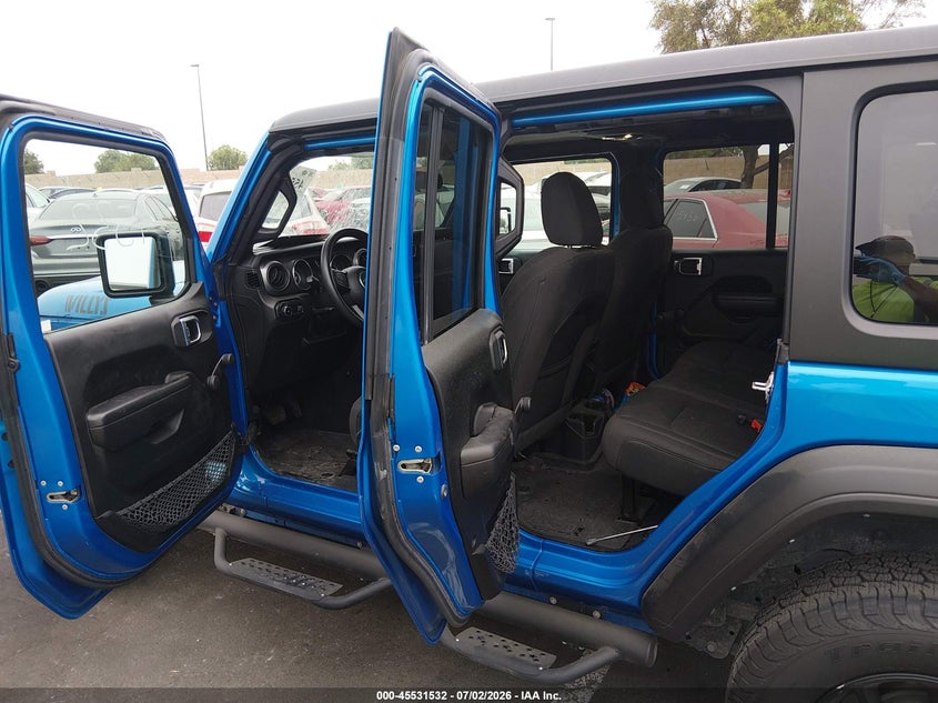 2023 JEEP WRANGLER auction photo 8