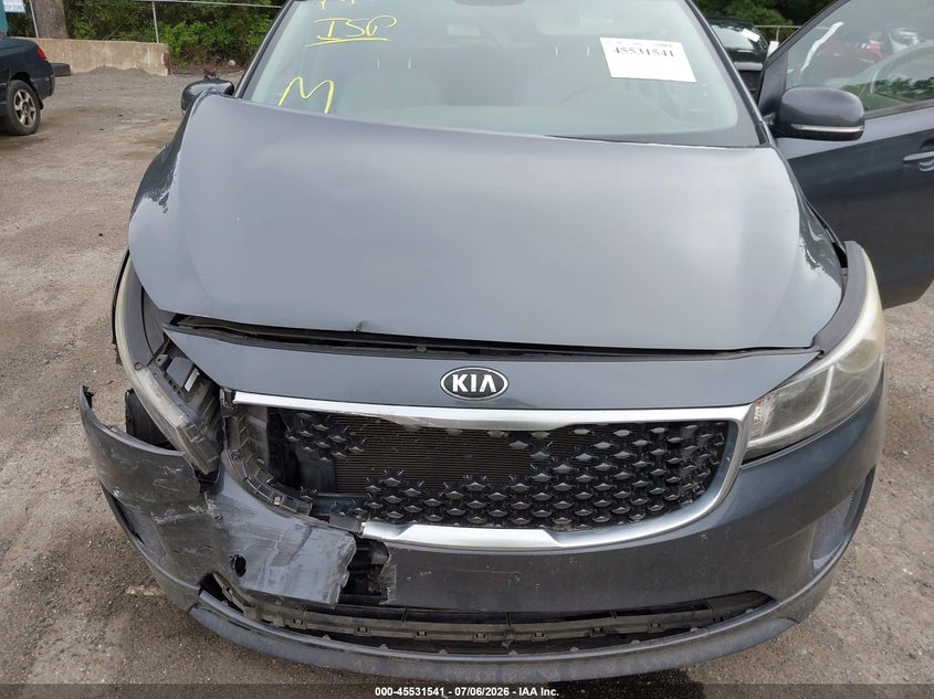 2015 Kia Sedona Lx VIN: KNDMB5C10F6069290 Lot: 45531541