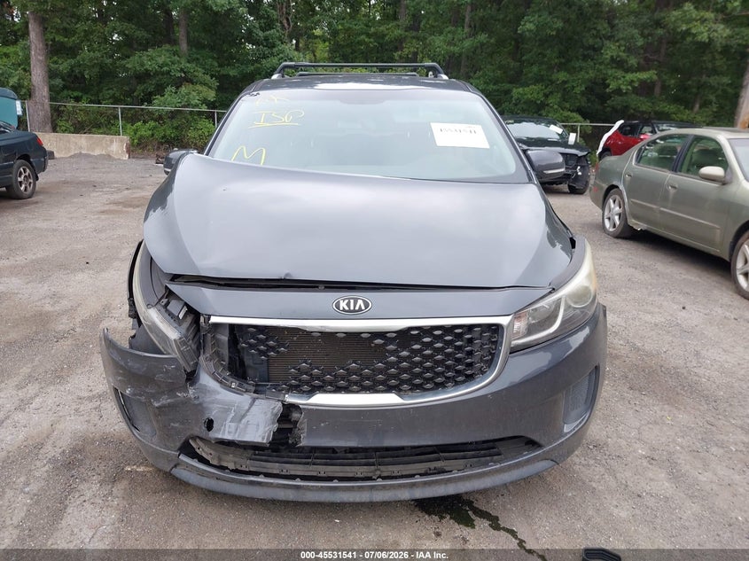 2015 Kia Sedona Lx VIN: KNDMB5C10F6069290 Lot: 45531541