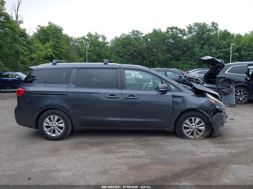 2015 Kia Sedona Lx VIN: KNDMB5C10F6069290 Lot: 45531541