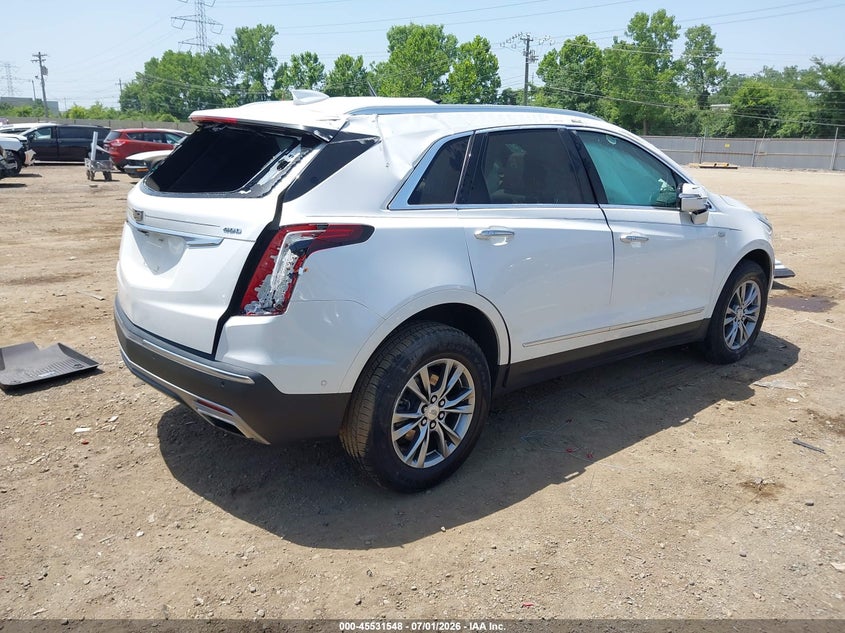 2021 CADILLAC XT5 auction photo 4