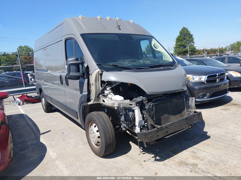 Vin: 3c6lrvdg4pe557767, lot: 46029794, ram promaster 2500 high roof 159 wb 2023 img_1