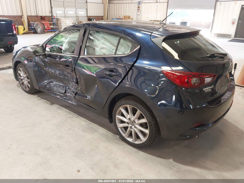 Vin: 3mzbn1l74hm142852, lot: 46029831, mazda mazda3 touring 20173