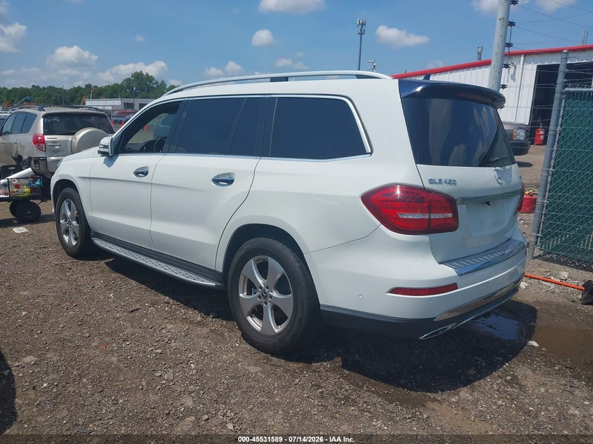 2019 Mercedes-Benz Gls 450 4Matic VIN: 4JGDF6EE0KB198542 Lot: 45531589