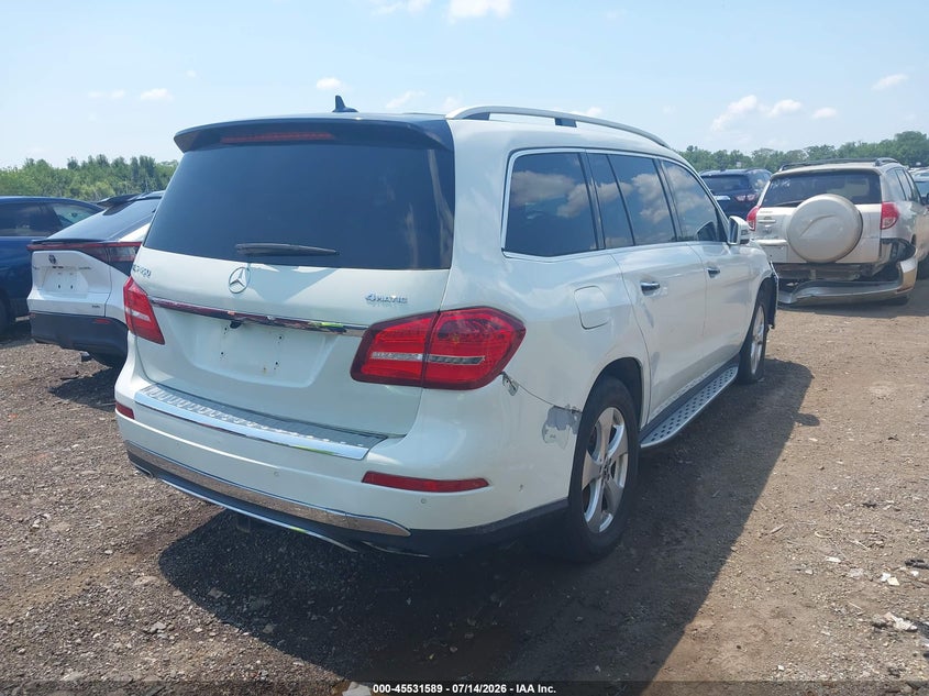 2019 Mercedes-Benz Gls 450 4Matic VIN: 4JGDF6EE0KB198542 Lot: 45531589