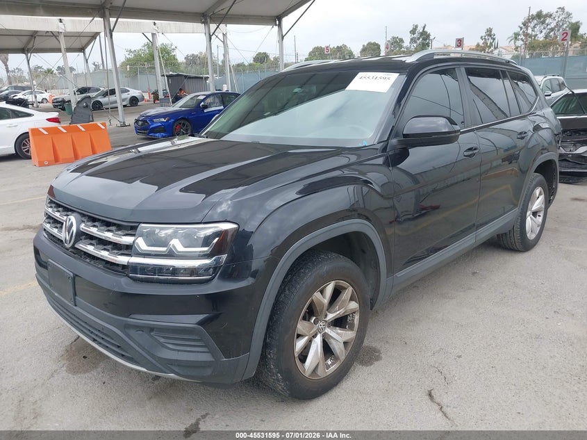 Vin: 1v2ap2ca7jc549192, lot: 46029839, volkswagen atlas 2.0t s 20182