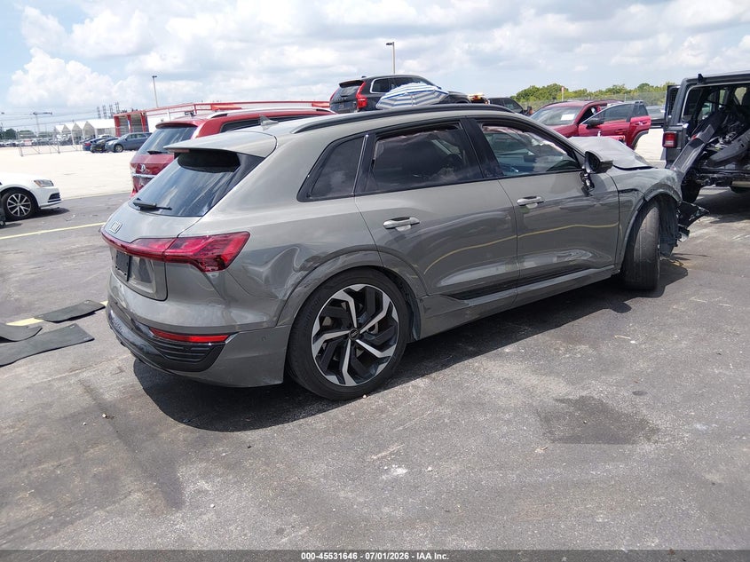 Vin: wa15aage2rb010891, lot: 46029890, audi q8 e-tron premium plus quattro 20244