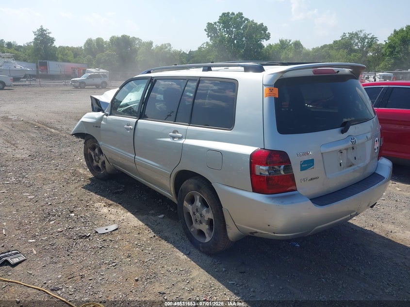 2004 TOYOTA HIGHLANDER SPORT UTILITY VEHICLE 3.3L V-6 DOHC, VVT, 230HP