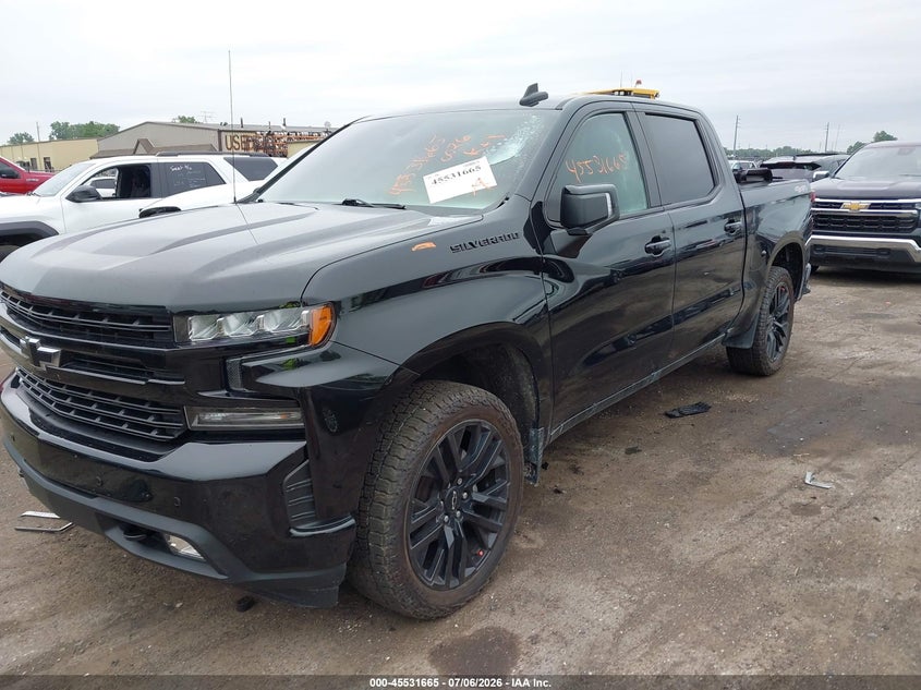 2022 Chevrolet Silverado 1500 Ltd 4wd  Short Bed Rst 1GCUYEED1NZ220026 photo 1