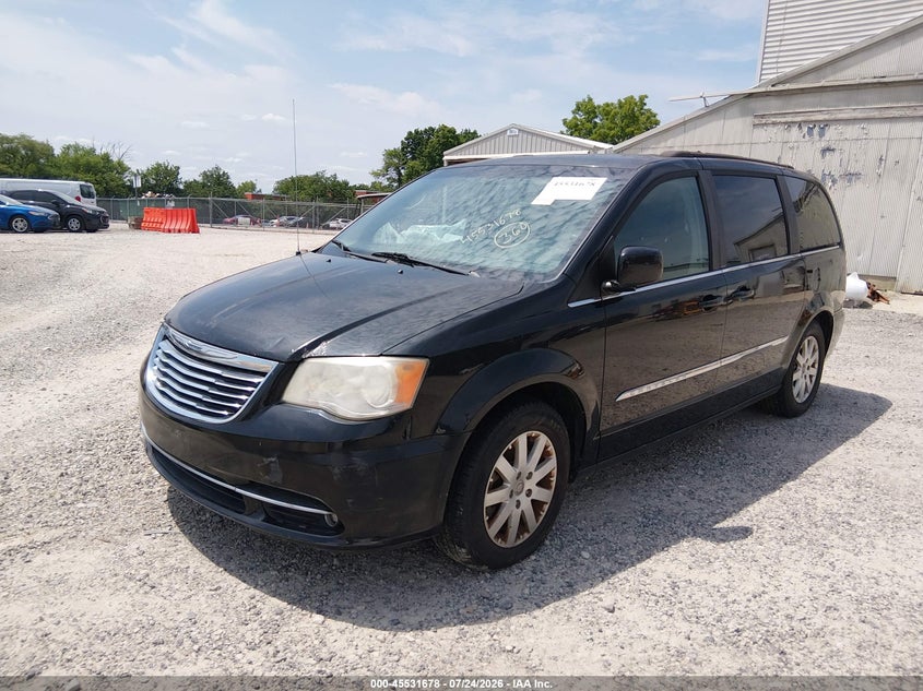 Vin: 2c4rc1bg0er326862, lot: 46029923, chrysler town & country touring 20142