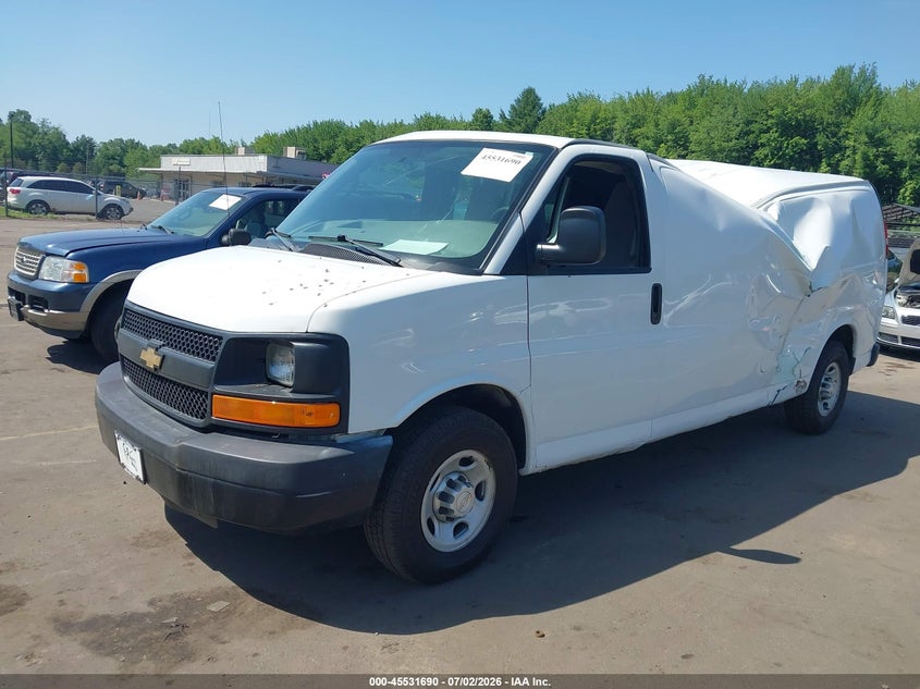 Vin: 1gczghff5g1236886, lot: 46029934, chevrolet express 3500 work van 20162