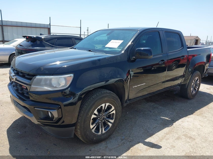 Vin: 1gcgsden2n1185853, lot: 46029935, chevrolet colorado 2wd  short box z71 20222