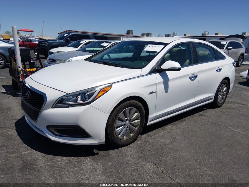2016 Hyundai Sonata Hybrid Se KMHE24L13GA027897 photo 1