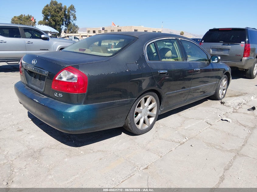 2002 INFINITI Q45 auction photo 4