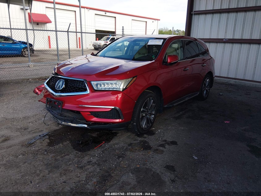 2019 ACURA MDX auction photo 2