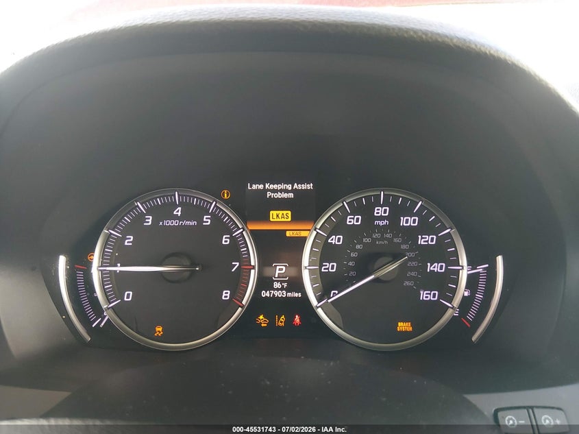 2019 ACURA MDX auction photo 7