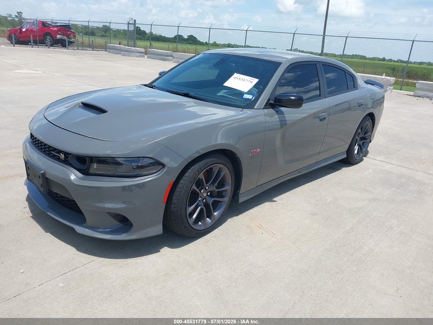 Vin: 2c3cdxgjxph660095, lot: 46030023, dodge charger scat pack 20232