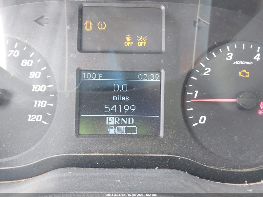 2021 Mercedes-Benz Sprinter 2500 High Roof I4 VIN: W1W40CHY1MT053408 Lot: 45531785
