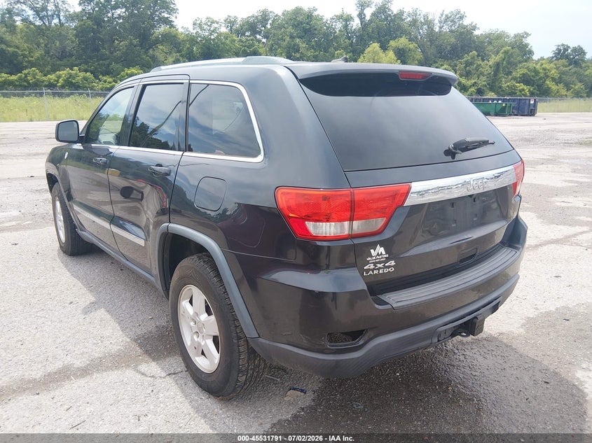 2012 JEEP GRAND CHEROKEE auction photo 3