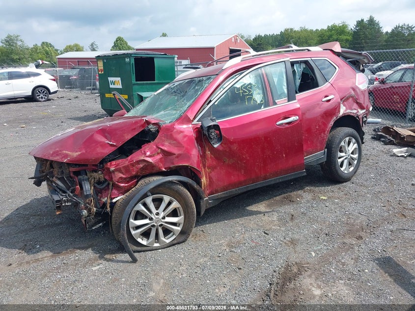 2016 NISSAN ROGUE auction photo 2
