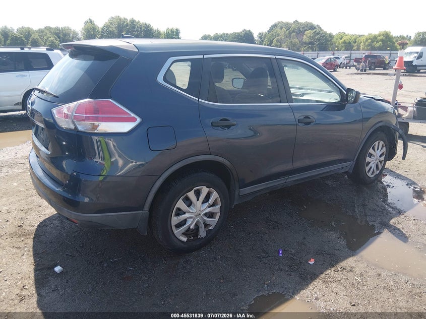 2016 NISSAN ROGUE auction photo 4