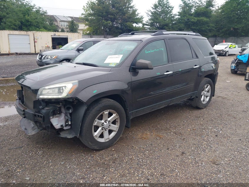 Vin: 1gkkvpkd4fj171182, lot: 46030085, gmc acadia sle-2 20152