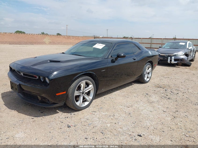 Vin: 2c3cdzbt6jh232553, lot: 46030103, dodge challenger r/t 20182