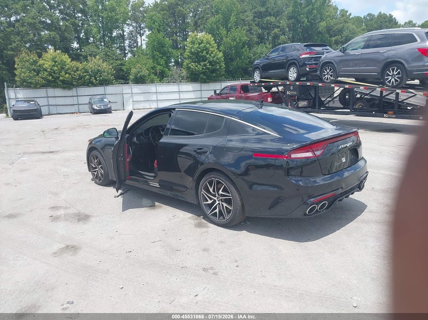 Vin: knae35ld1p6135873, lot: 46030110, kia stinger gt-line 20233