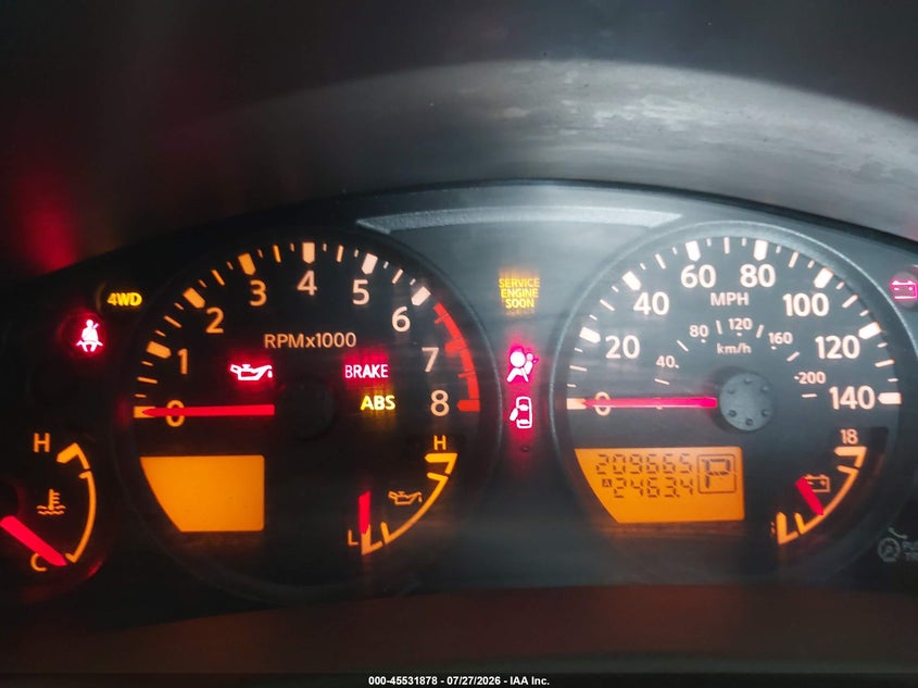 2009 NISSAN FRONTIER auction photo 7