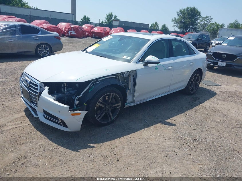Vin: wauenaf46ha164850, lot: 46030136, audi a4 premium plus 20172