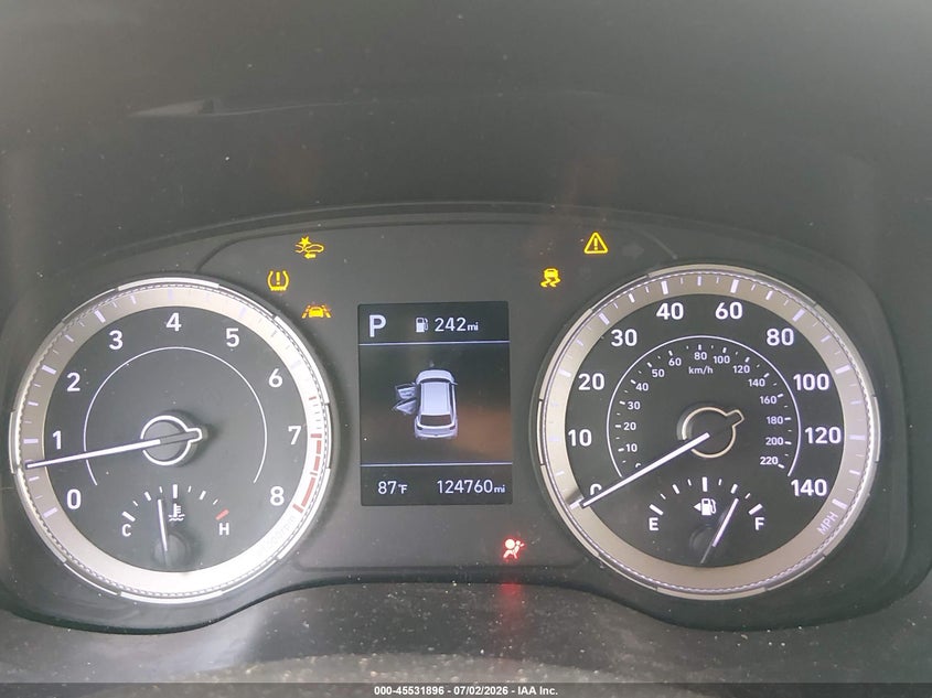 2020 Hyundai Venue Sel VIN: KMHRC8A34LU022551 Lot: 45531896