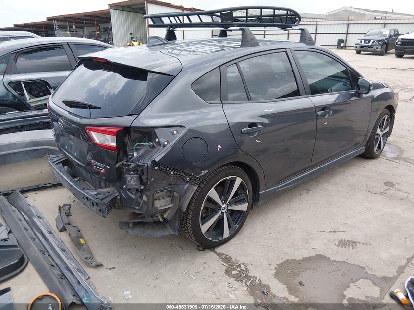 Vin: 4s3gtal6xj3713287, lot: 46030152, subaru impreza 2.0i sport 20184