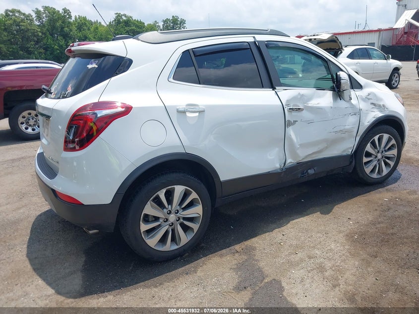 Vin: kl4cjasb0kb702402, lot: 46030176, buick encore fwd preferred 20194