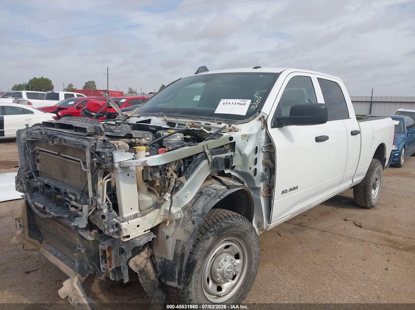 Vin: 3c6ur5cl1ng359135, lot: 46030204, ram 2500 tradesman  4x4 6'4 box 20222